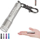 EverBrite Mini LED Keychain Flashlight, High Lumen EDC Pocket Light - Camping, Hiking, Emergency (Battery Include)