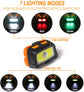 EverBrite Headlamp-300 Lumens Headlight with Red/Green/White Light and Tail Light