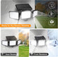 EverBrite Solar Motion Sensor Security Lights Waterproof Adjustable Bright Flood Lights for Garden Yard Garage Patio Pathway